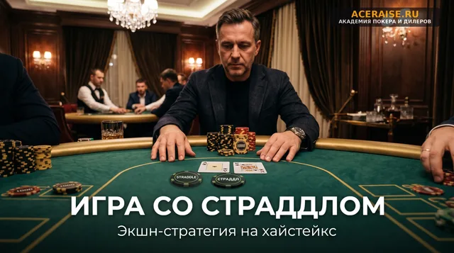 Игра в страддл-потах и хедз-ап споты на хайстейкс: стратегии для кэш-лимитов 5/10 и выше