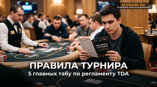 Как не получить штраф на первом турнире: 5 главных правил TDA для начинающих игроков