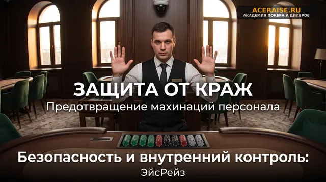 Безопасность и внутренний контроль: регламенты пит-босса по предотвращению сговора дилеров с игроками и воровства фишек