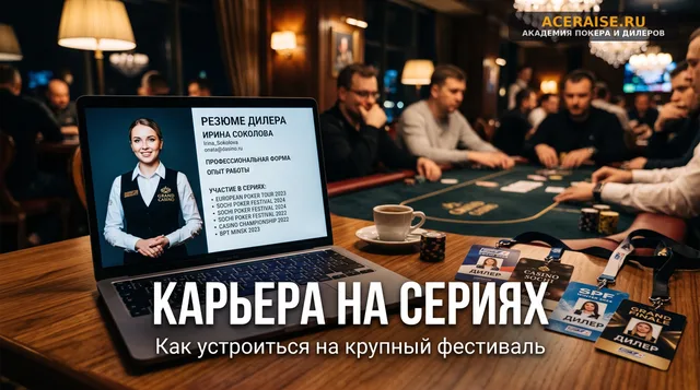 Как попасть в штат крупной серии: составление покерного резюме, кастинги и контакты организаторов