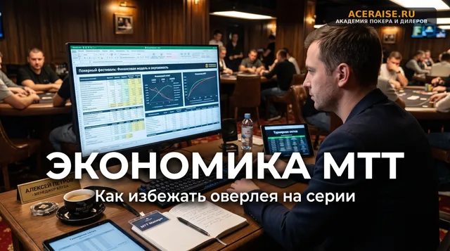 Как рассчитать гарантию на турнирную серию и избежать оверлея: экономика МТТ-бизнеса