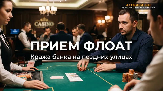 Флоатинг на флопе: как забирать банки у агрессоров без сильной руки