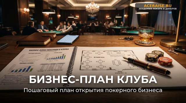 Как открыть покерный клуб с нуля: пошаговый бизнес-план, смета и расчет окупаемости