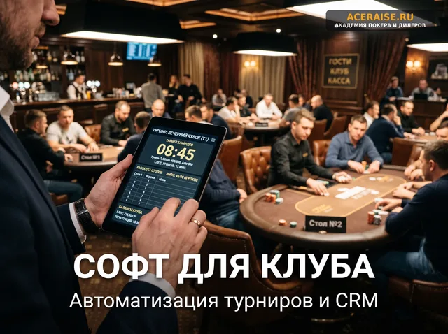 Софт для автоматизации покерного клуба: обзор Tournament Director, Poker League Manager и CRM-систем