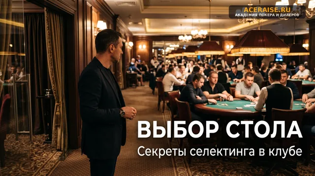 Селектинг столов в живом кэше: как находить слабых соперников и максимизировать винрейт