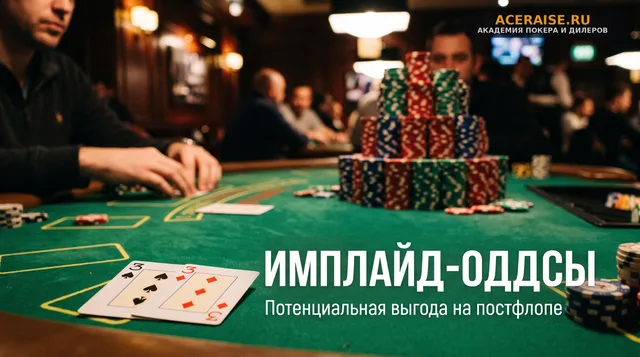 Имплайд-оддсы в покере: как зарабатывать на потенциальных шансах банка