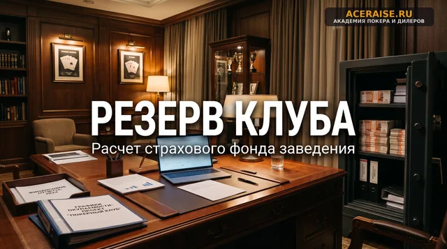 Финансовый резерв покерного клуба: как рассчитать страховой фонд для гарантий и выплат