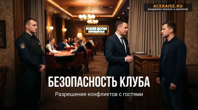 Работа с проблемными гостями: регламент фейс-контроля и разрешение острых конфликтов в зале