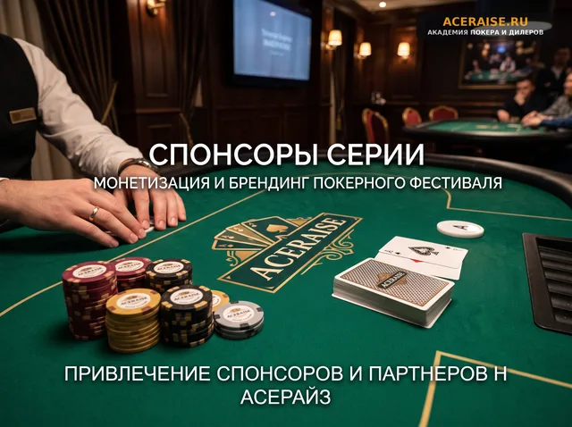 Привлечение спонсоров и партнеров на покерную серию: как монетизировать трафик фестиваля и продавать брендинг