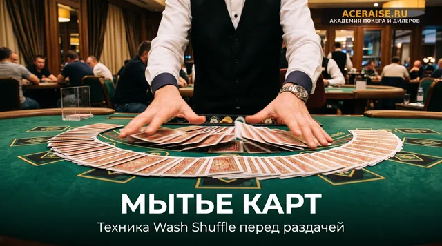 Техника Card Washing («мытье карт»): как правильно перемешивать новую колоду перед шафлом