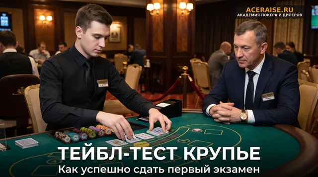 Как пройти первый тейбл-тест: пошаговый гид по трудоустройству для выпускников школы дилеров