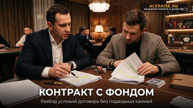 Контракт с покерным фондом: на какие пункты договора смотреть, чтобы не остаться в рабстве