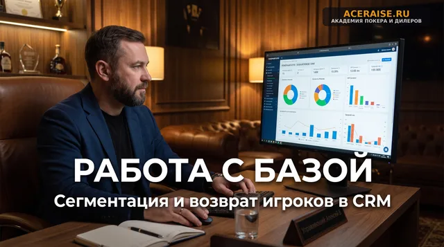 Работа с базой игроков (CRM): как сегментировать гостей и возвращать «уснувших» покеристов