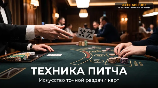 Техника питча (раздачи карт): как сдавать быстро, точно и без «засветов»