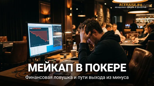 Что такое мейкап (Make-up) в покере: как устроена финансовая долговая яма и как из нее выбраться