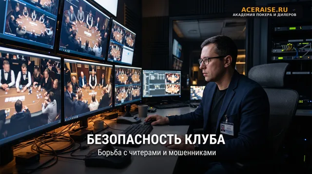 Безопасность покерного клуба: пошаговое руководство по борьбе с читерством для службы безопасности
