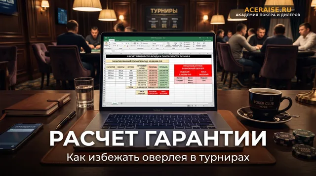 Расчет гарантии в турнирах: как правильно оценить риски оверлея и рассчитать точку безубыточности
