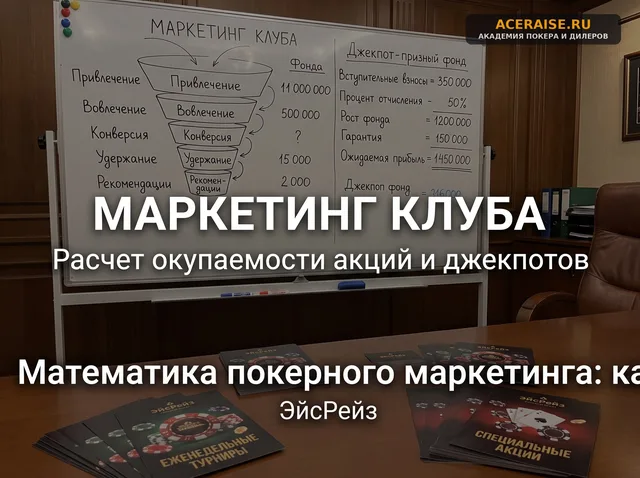 Математика покерного маркетинга: как рассчитать окупаемость бэдбит-джекпотов и рейк-гонок