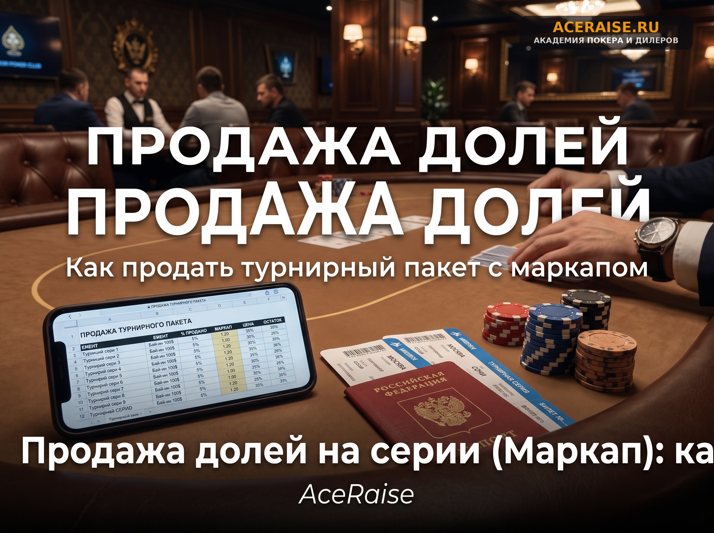 Продажа долей на серии (Маркап): как рассчитать коэффициент и выставить пакет на биржу