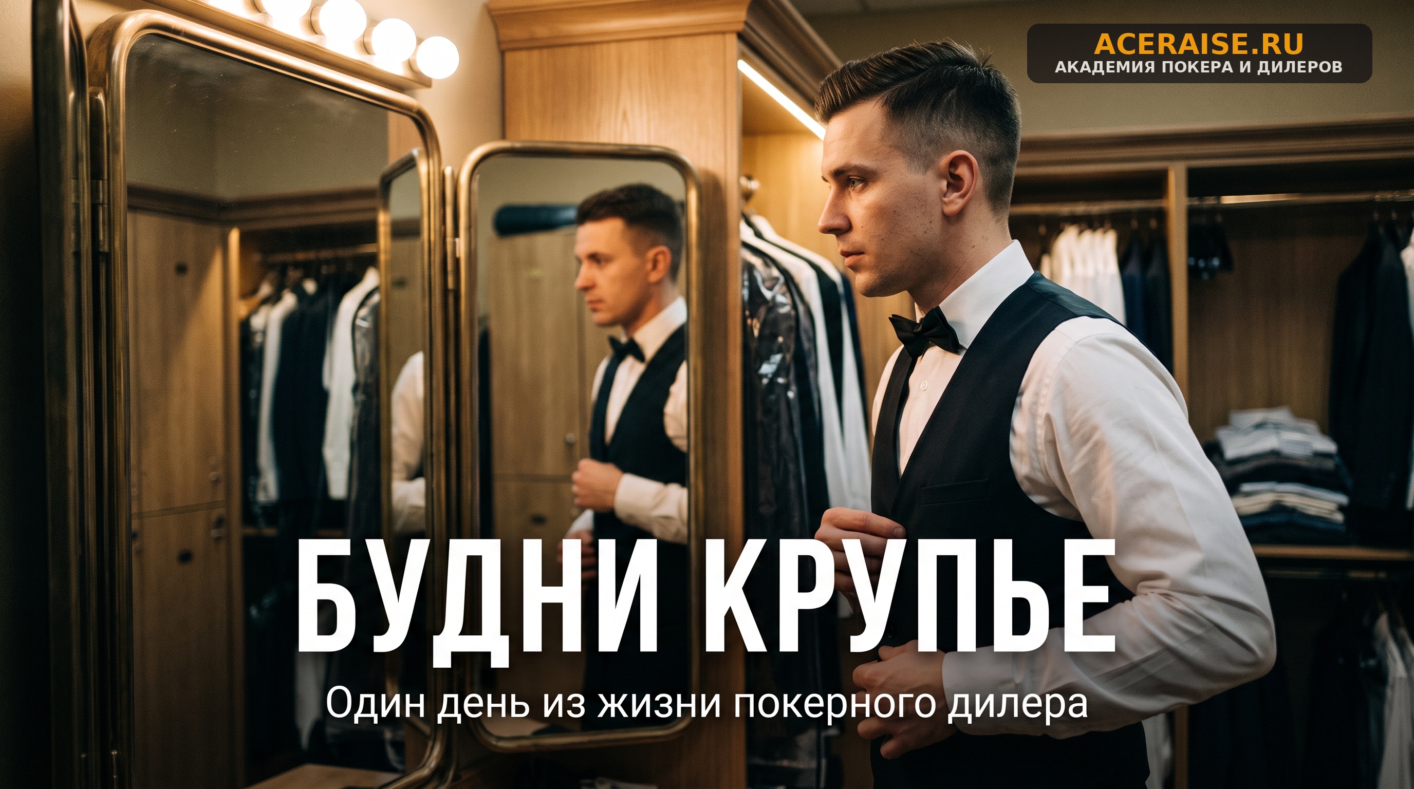 Один день из жизни покерного крупье: изнанка профессии и атмосфера за столом