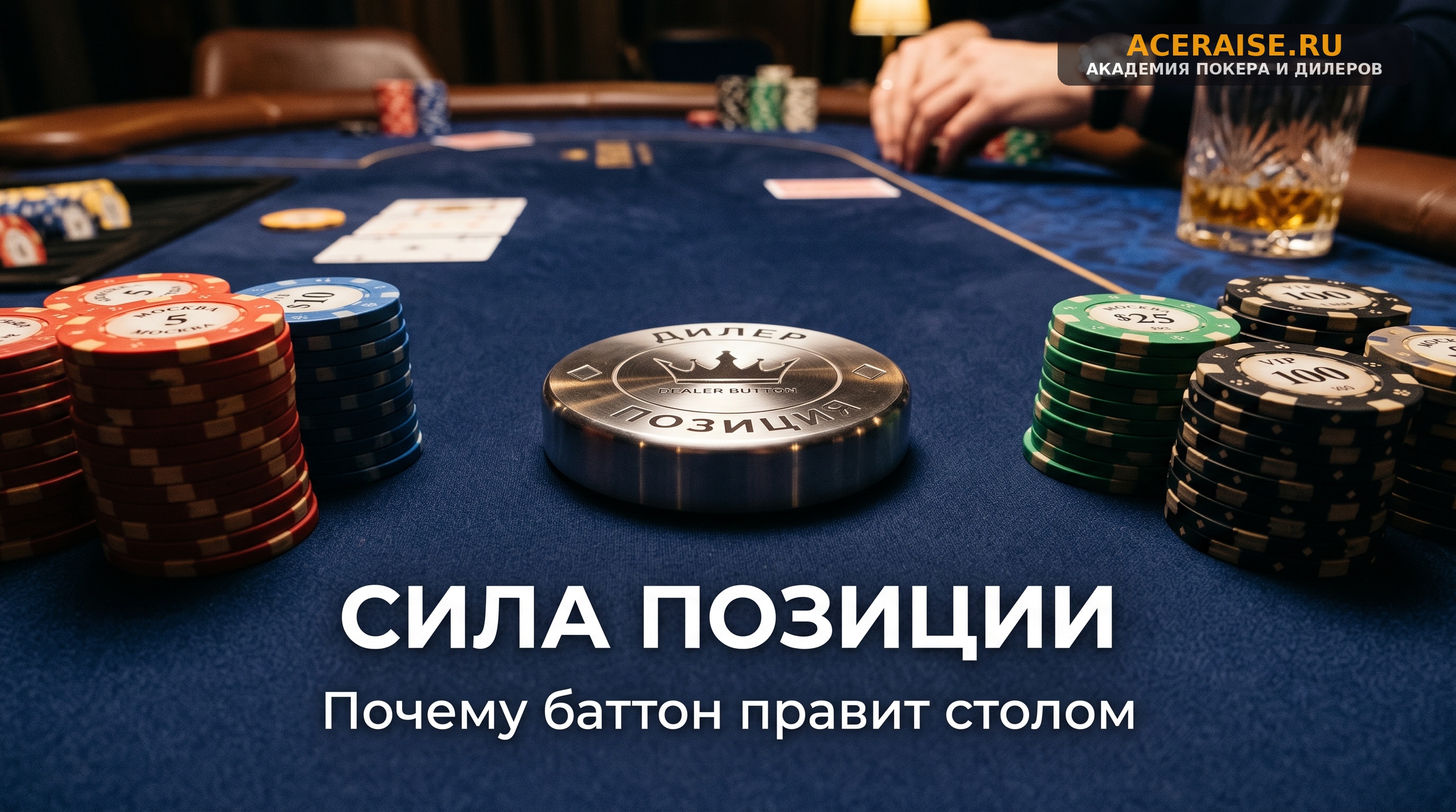 Позиционная модель на префлопе: почему Баттон всегда зарабатывает больше всех