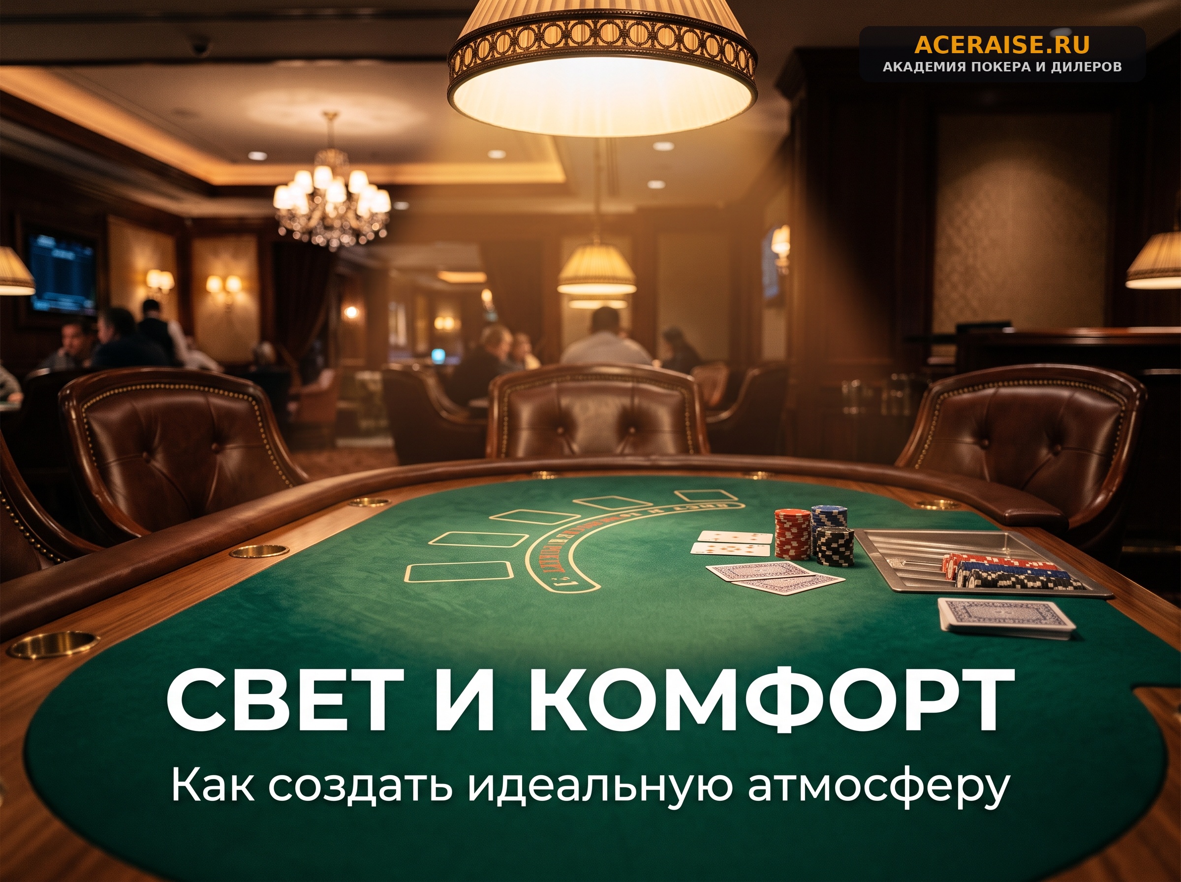 Эргономика и дизайн покерного клуба: как обустроить заведение для максимального комфорта гостей