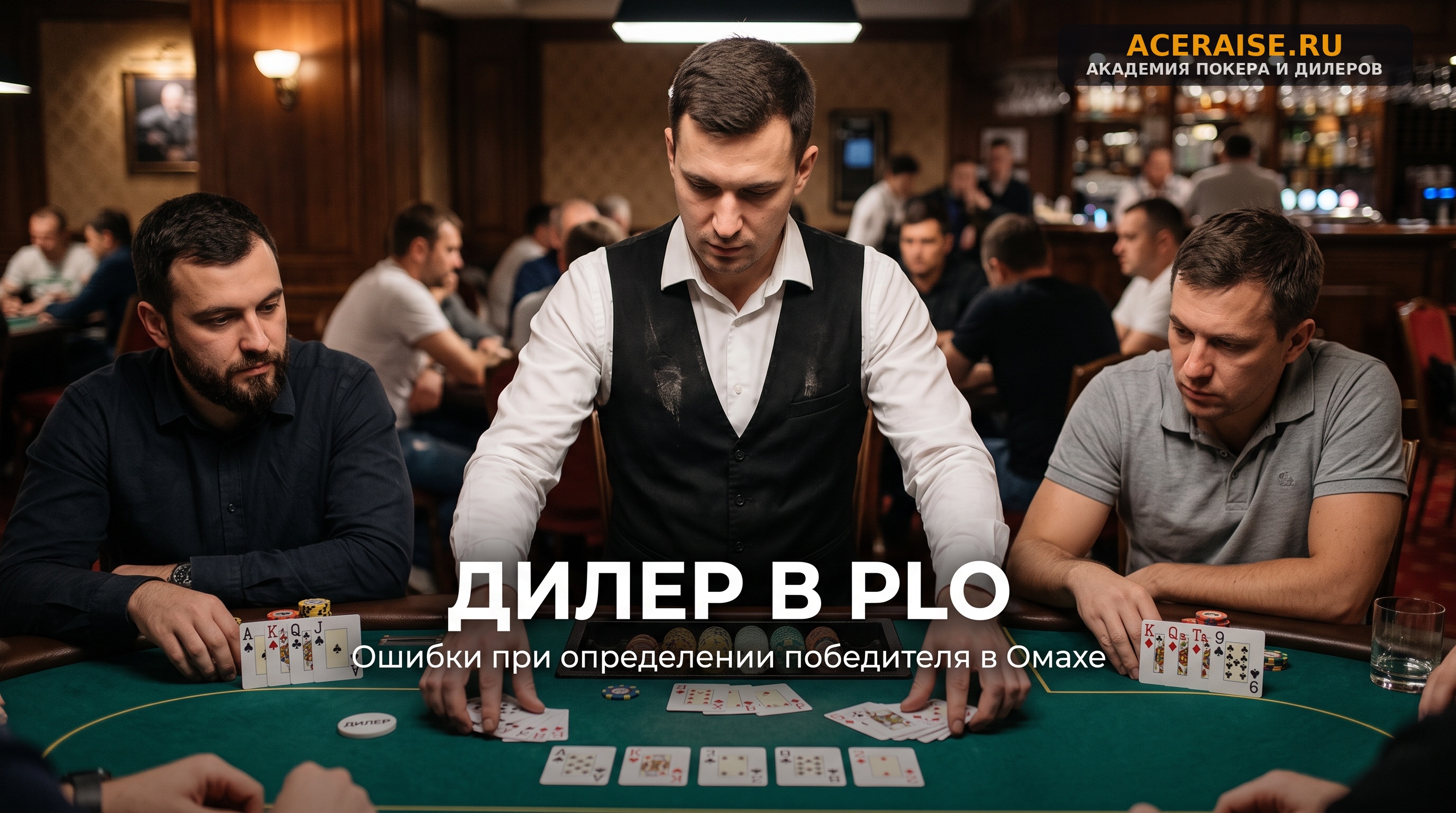 Чтение комбинаций в Омахе: пошаговый алгоритм для дилера, как избежать ложных шоудаунов
