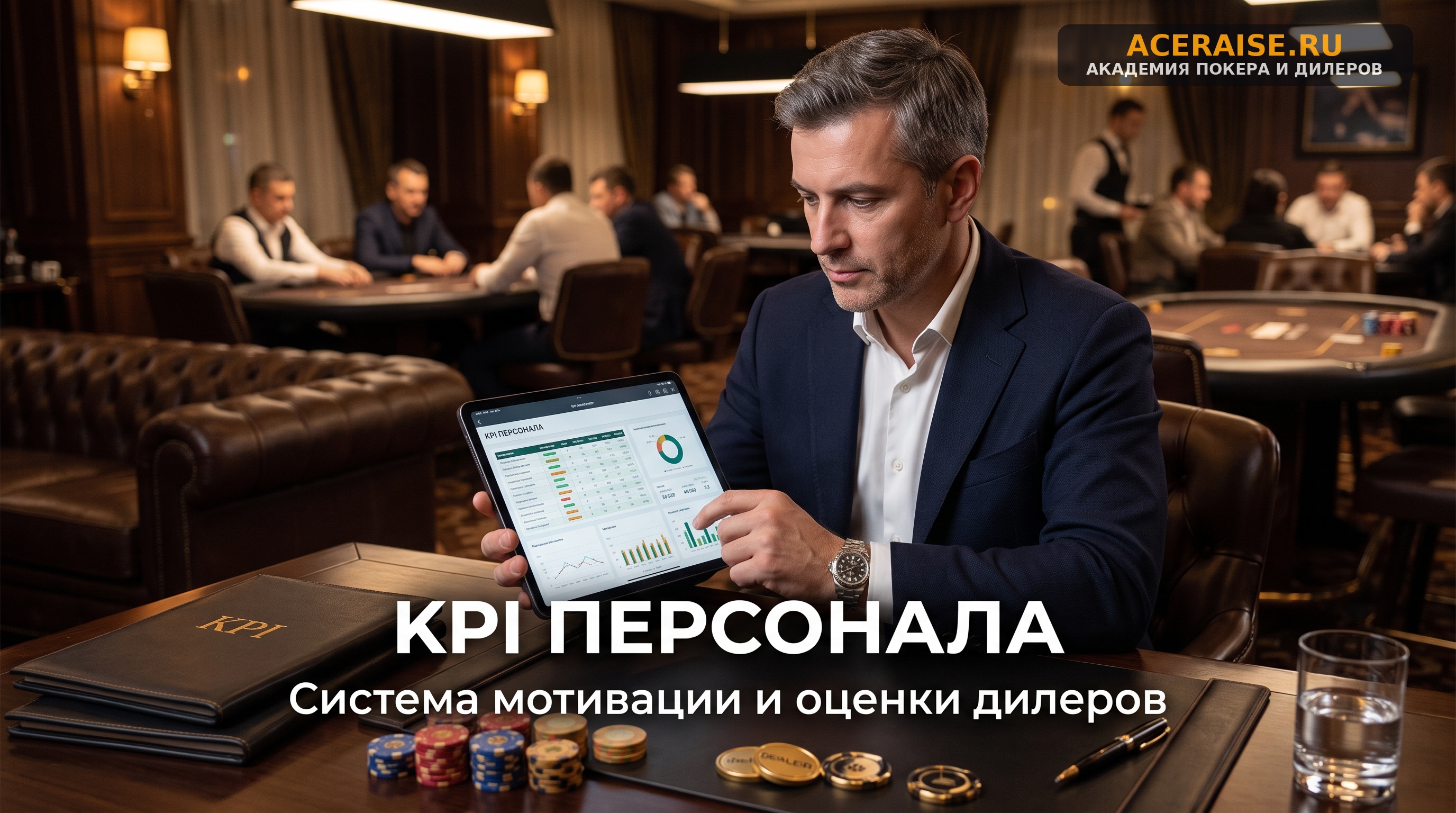 Система KPI для покерного персонала: как оценивать, премировать и депремировать сотрудников зала