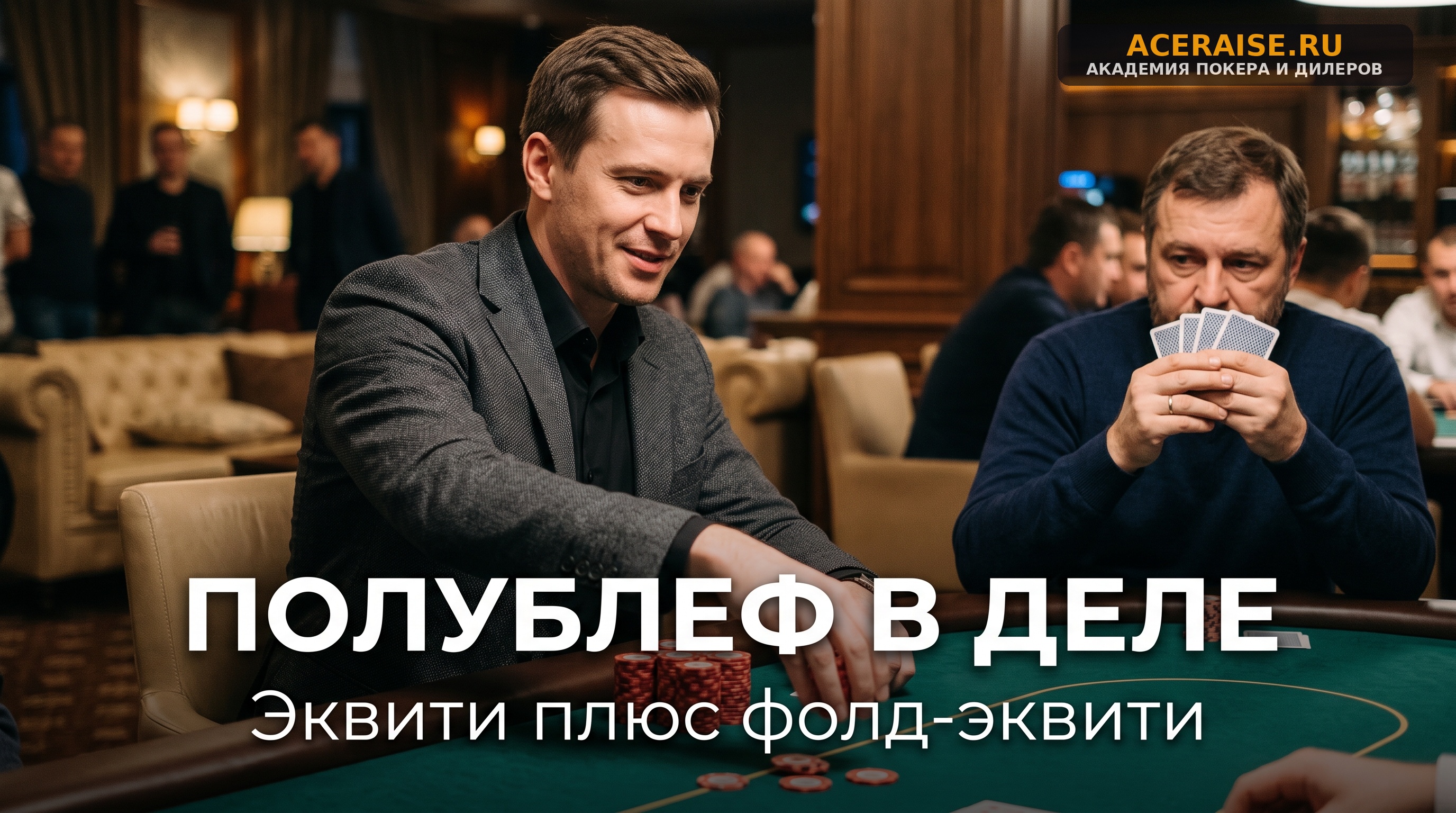 Эквити и фолд-эквити на постфлопе: формула идеального полублефа