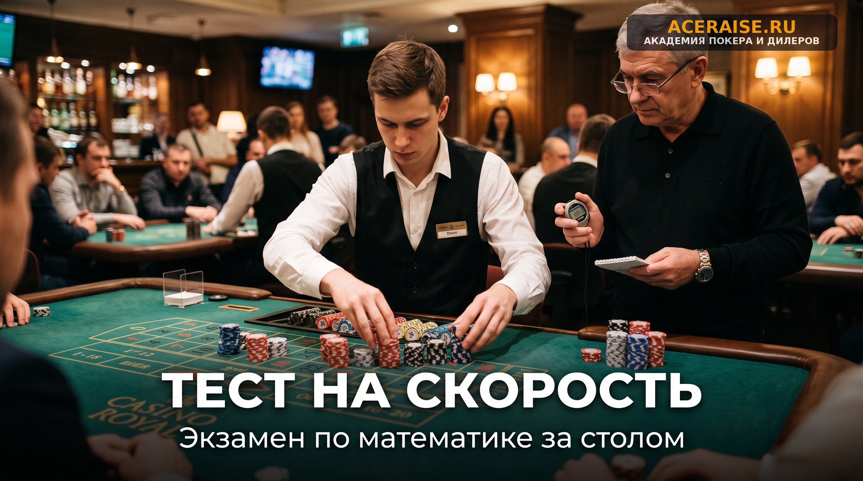 Методика обучения дилеров быстрому счету: упражнения и тесты для тренировки математических навыков персонала