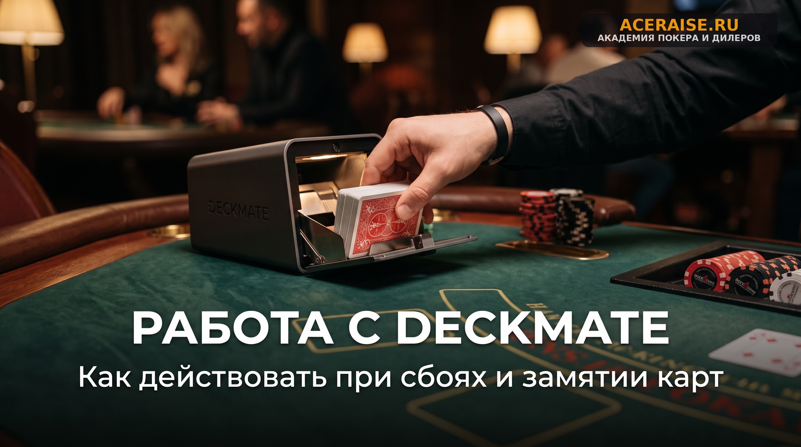 Использование шафл-машинок (Shuffle Machines): регламент дилера по работе с автоматическими тасовщиками