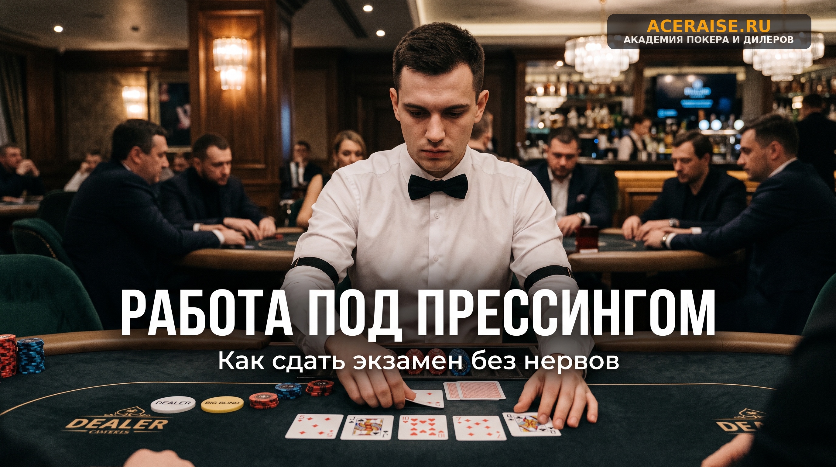 Тейбл-тест (Table Test) в казино: как подготовиться и сдать практический экзамен на дилера
