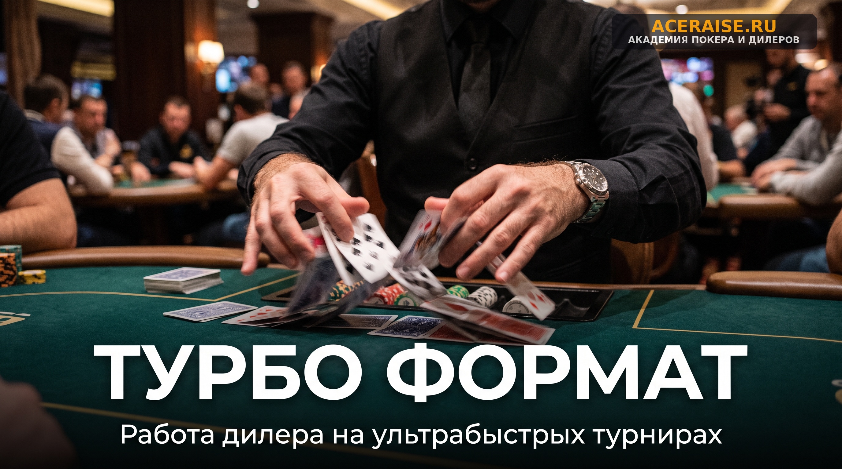 Особенности работы дилера на турнирах с быстрыми структурами (Turbo и Hyper-Turbo): как держать темп