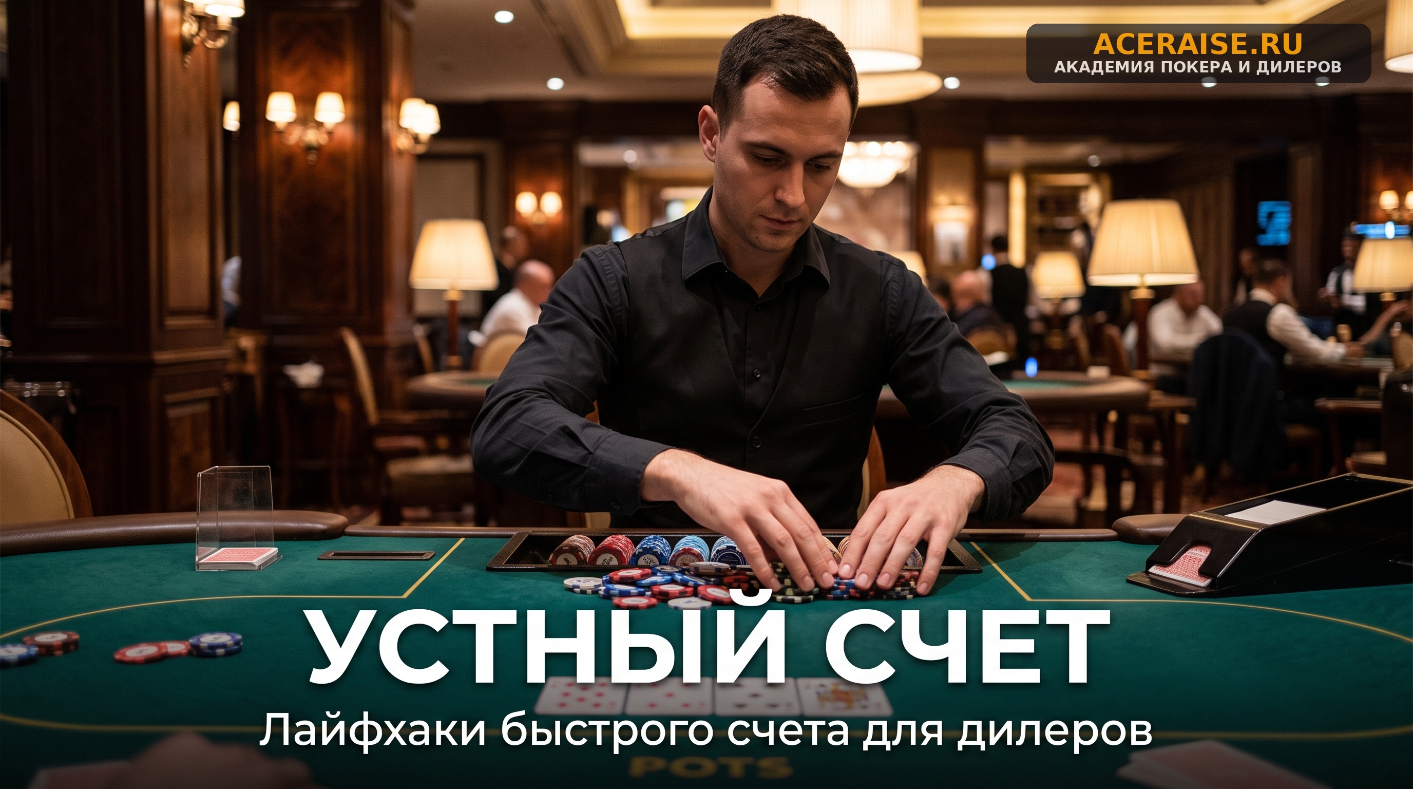 Основы устного счета за столом: как начинающему дилеру быстро и без ошибок считать банк в уме