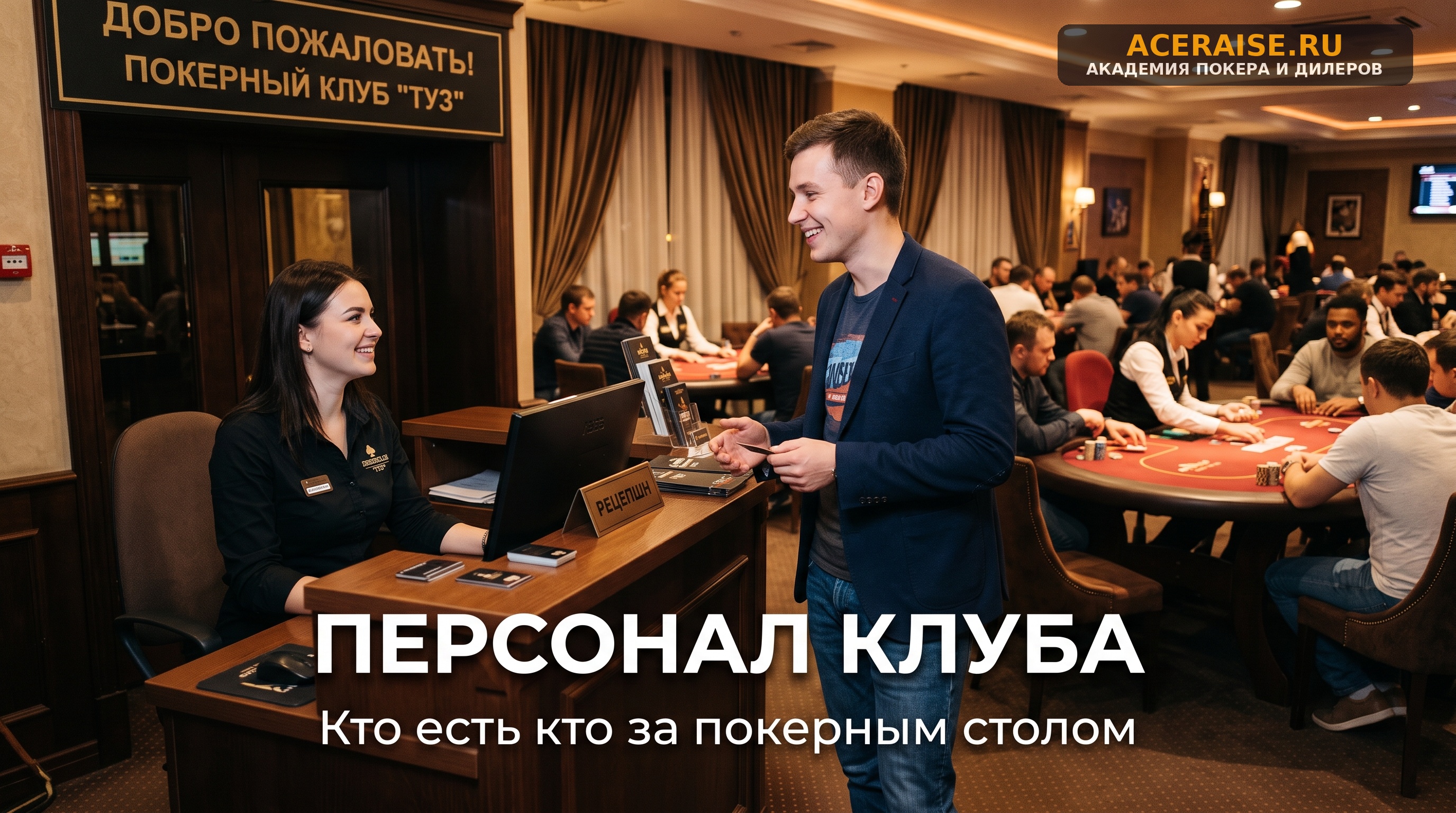 Кто есть кто в покерном клубе: гид по персоналу для начинающих игроков