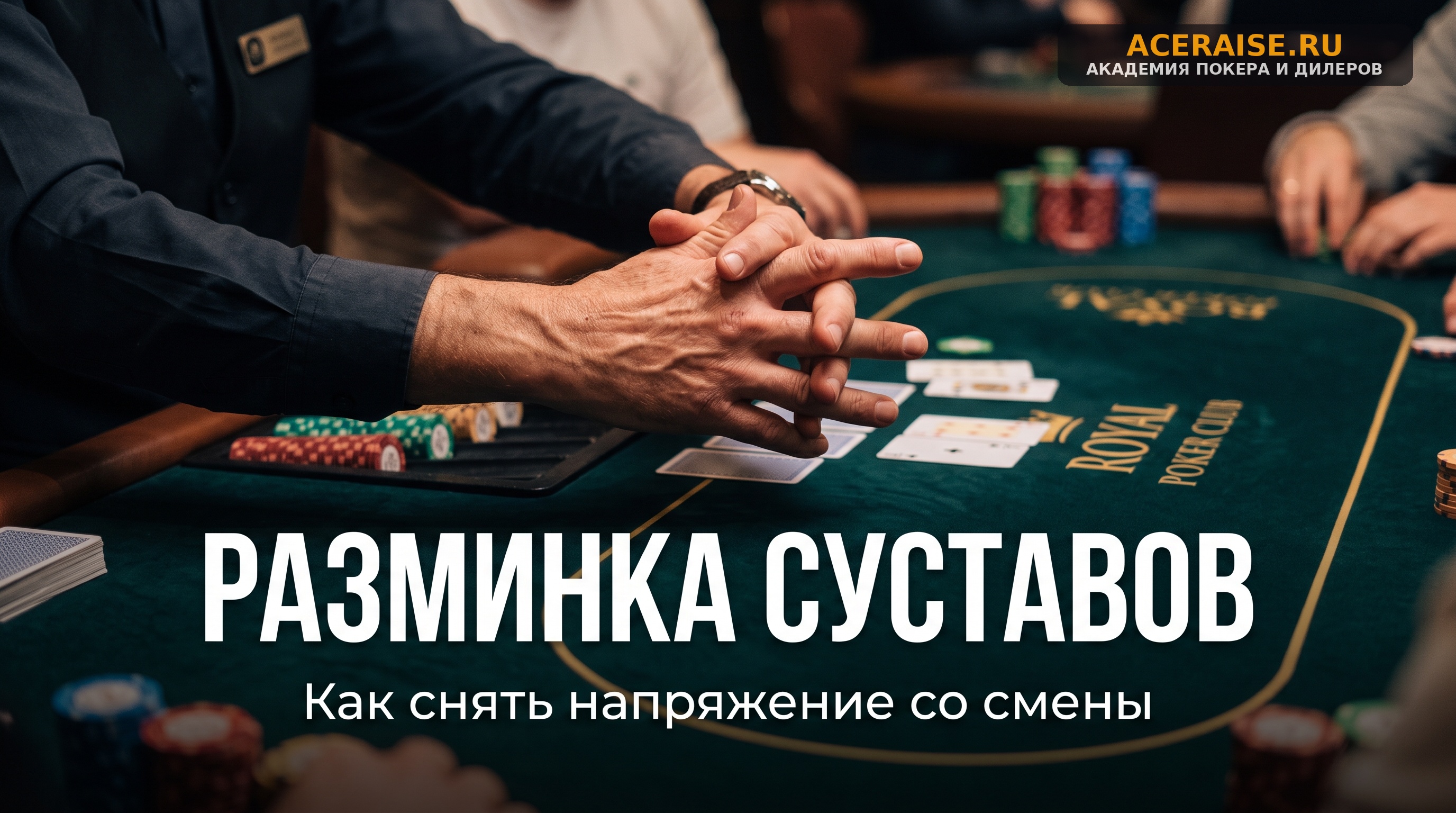 Эргономика дилера: как сохранить спину, кисти рук и зрение при многочасовых сменах