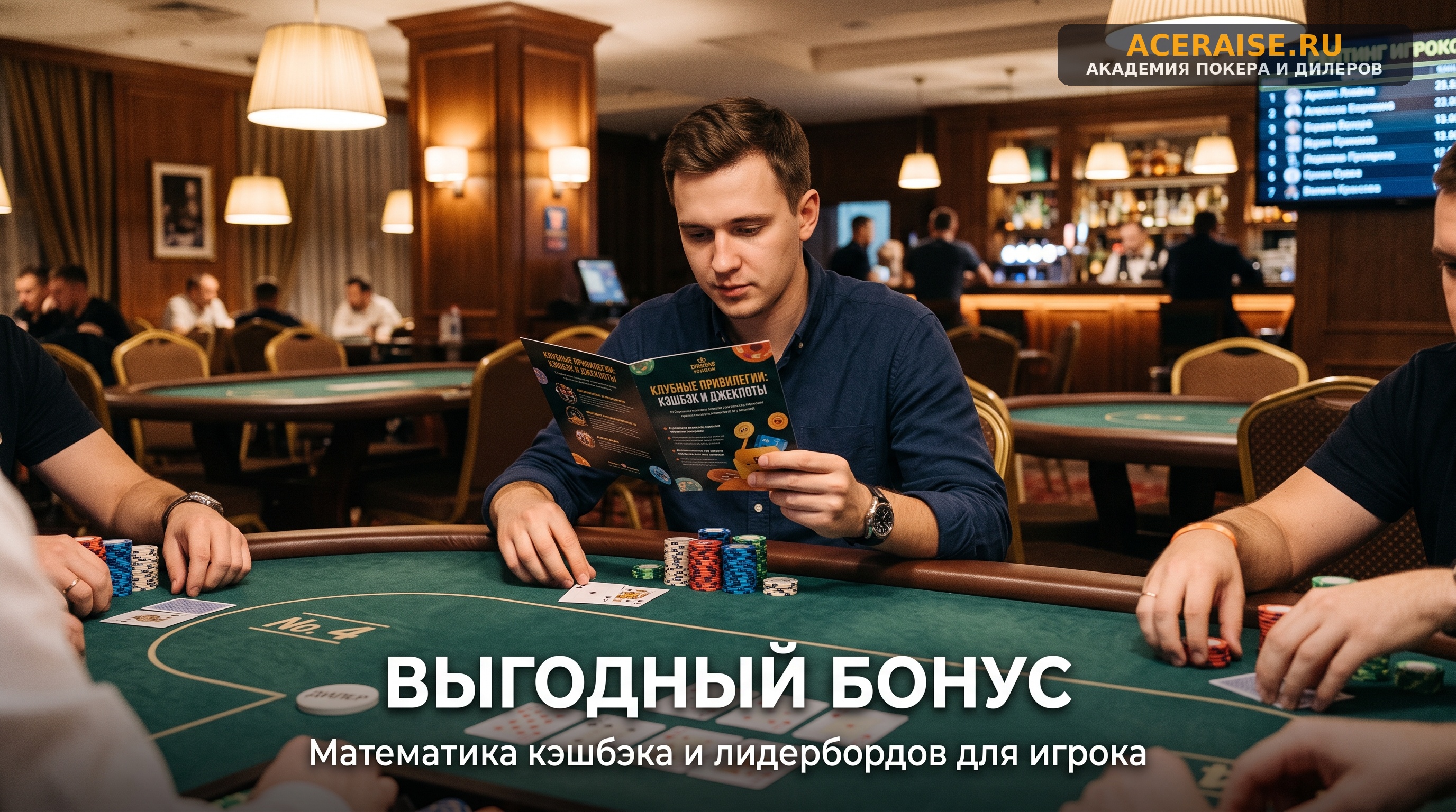 Как покеристу выжимать максимум из клубных бонусов: математика рейкбека, джекпотов и лидербордов