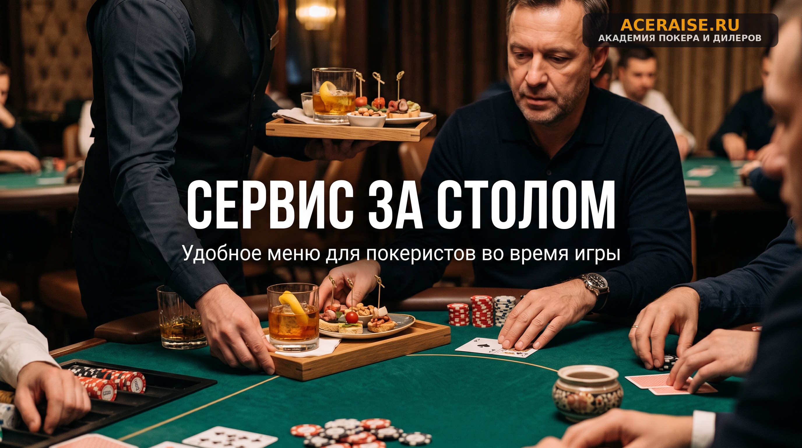 Бар, кухня и кальяны в покерном клубе: как допродажи увеличивают средний чек и окупают аренду