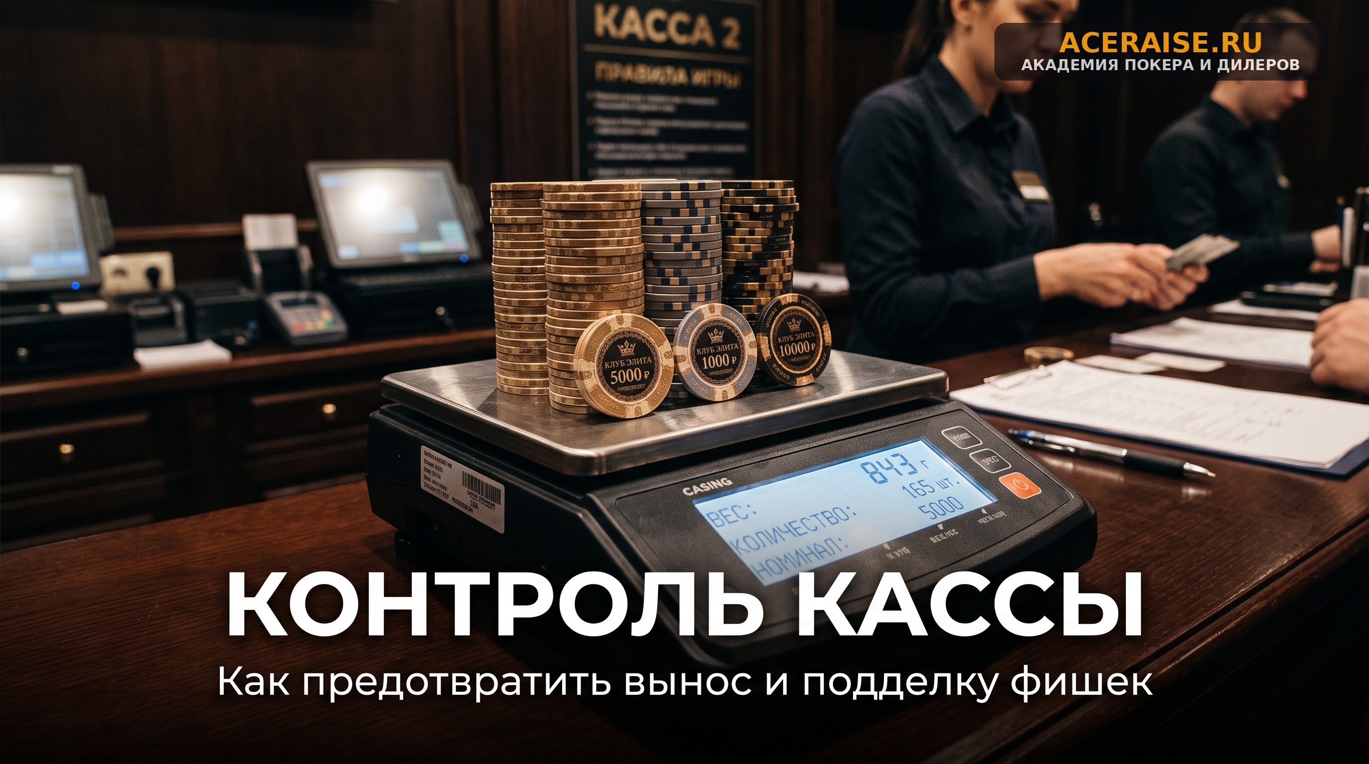 Учет фишек и безопасность чип-трея: как предотвратить пропажу инвентаря и фальсификации в клубе