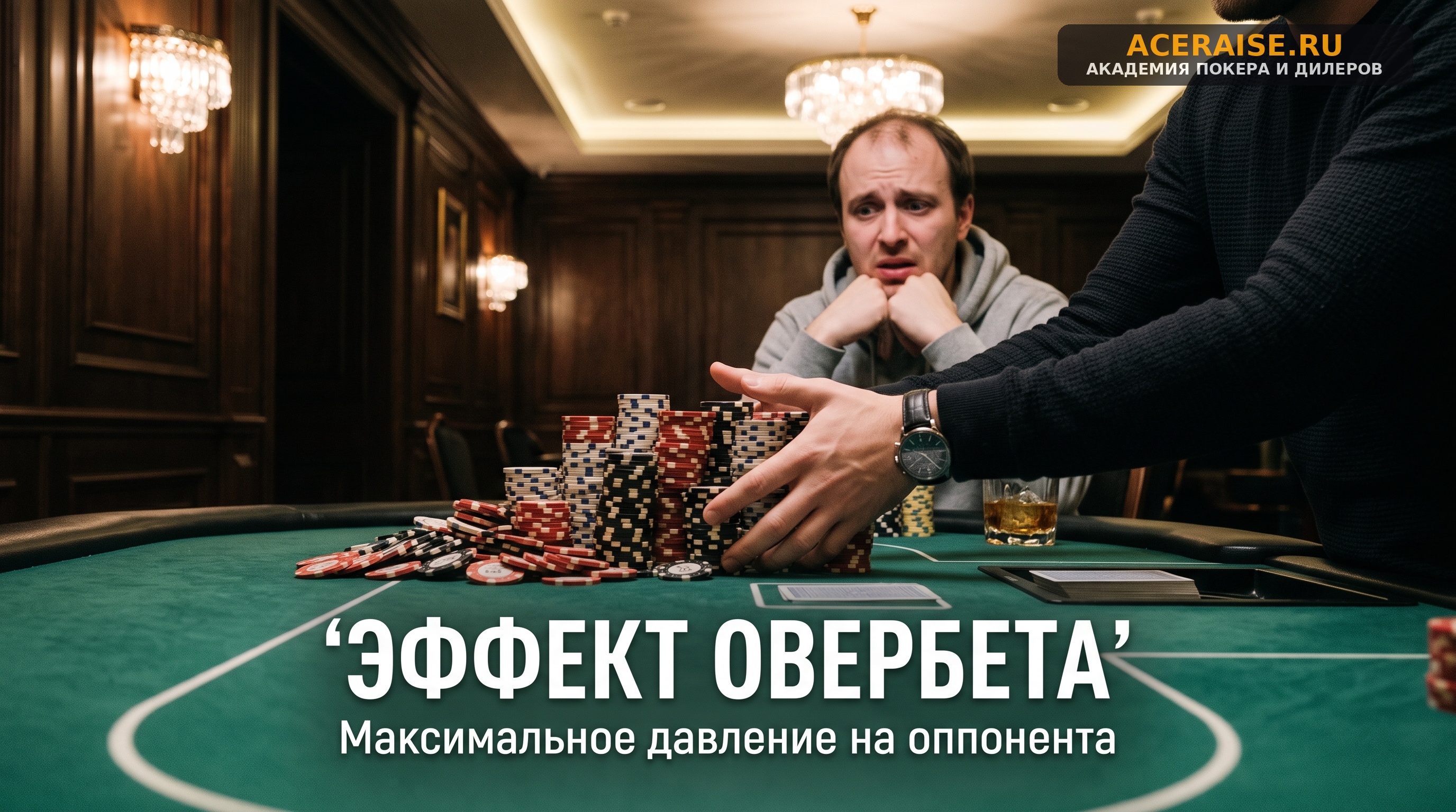 Сайзинги ставок на постфлопе: когда использовать овербеты, а когда ставить 1/3 банка