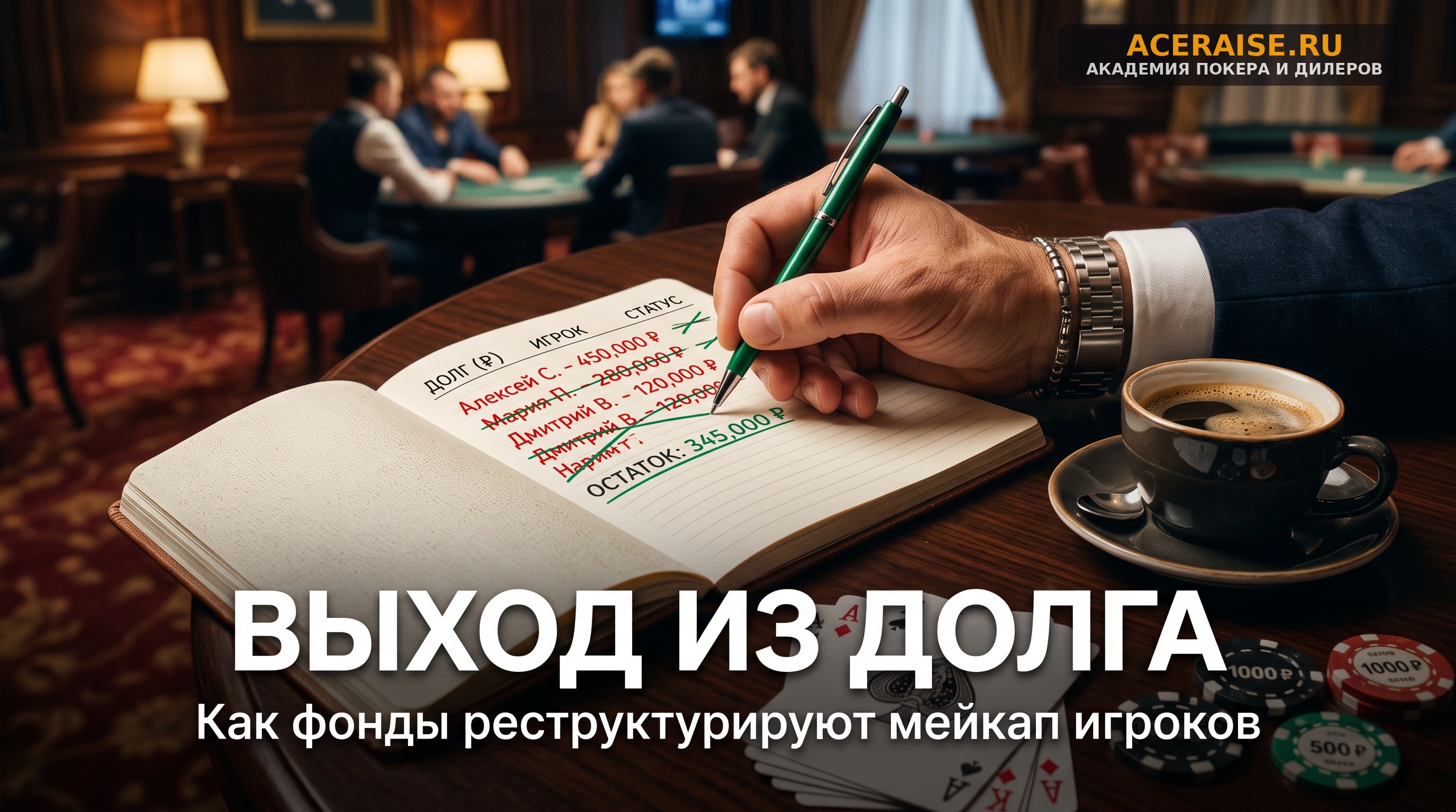Что такое мейкап (Make-up) в покере: как устроена финансовая долговая яма и как из нее выбраться