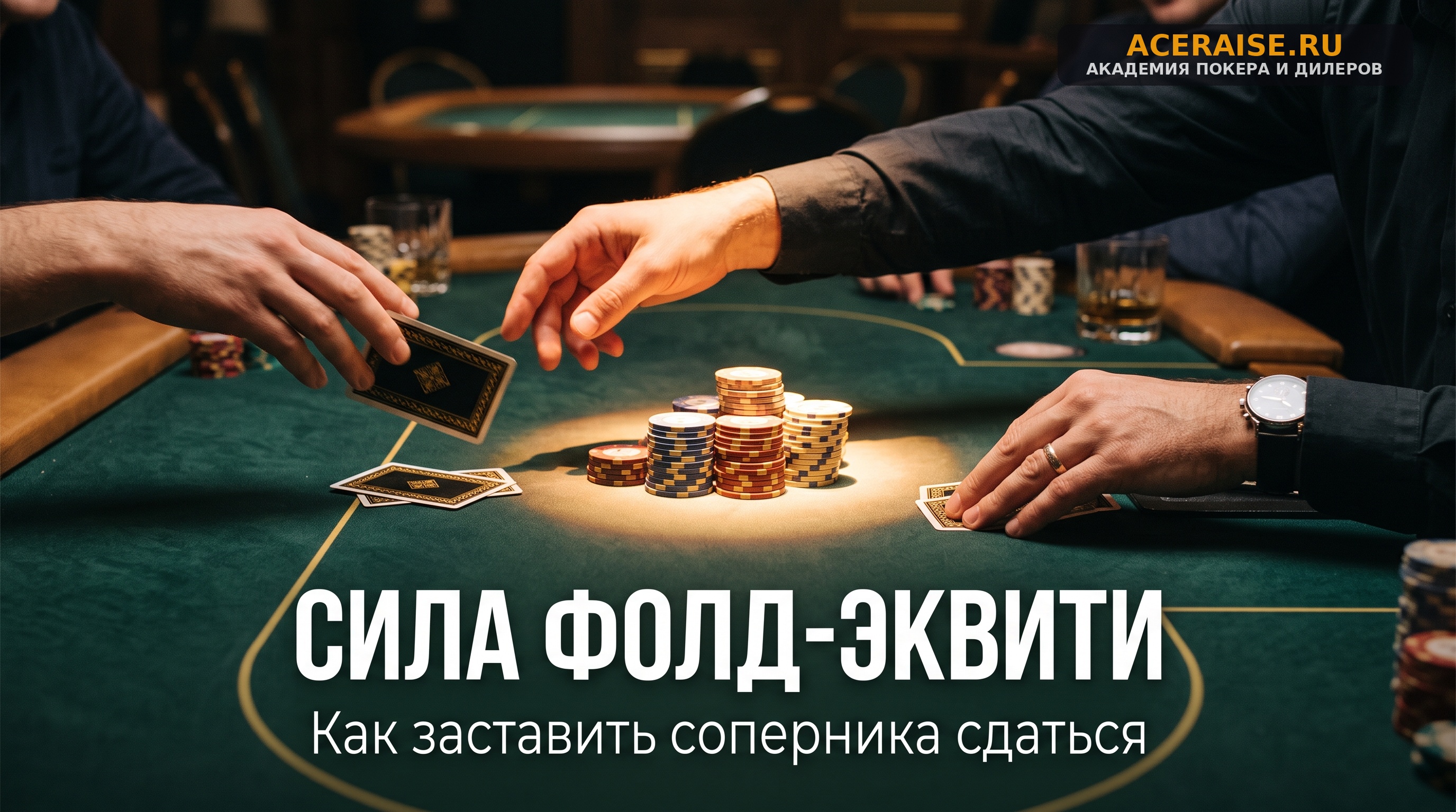 Эквити и фолд-эквити на постфлопе: формула идеального полублефа