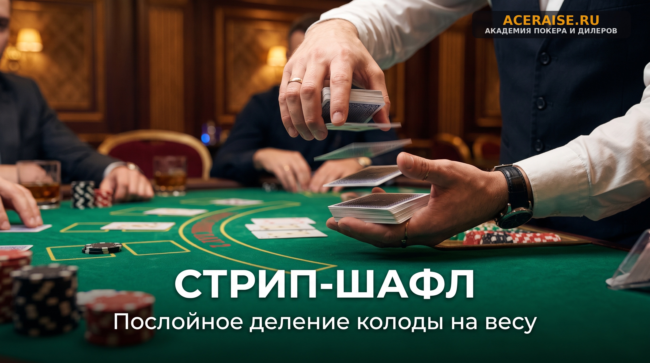 Стрип-шафл (Strip Shuffle) и Бокс-шафл (Box Shuffle): профессиональные схемы механической защиты колоды