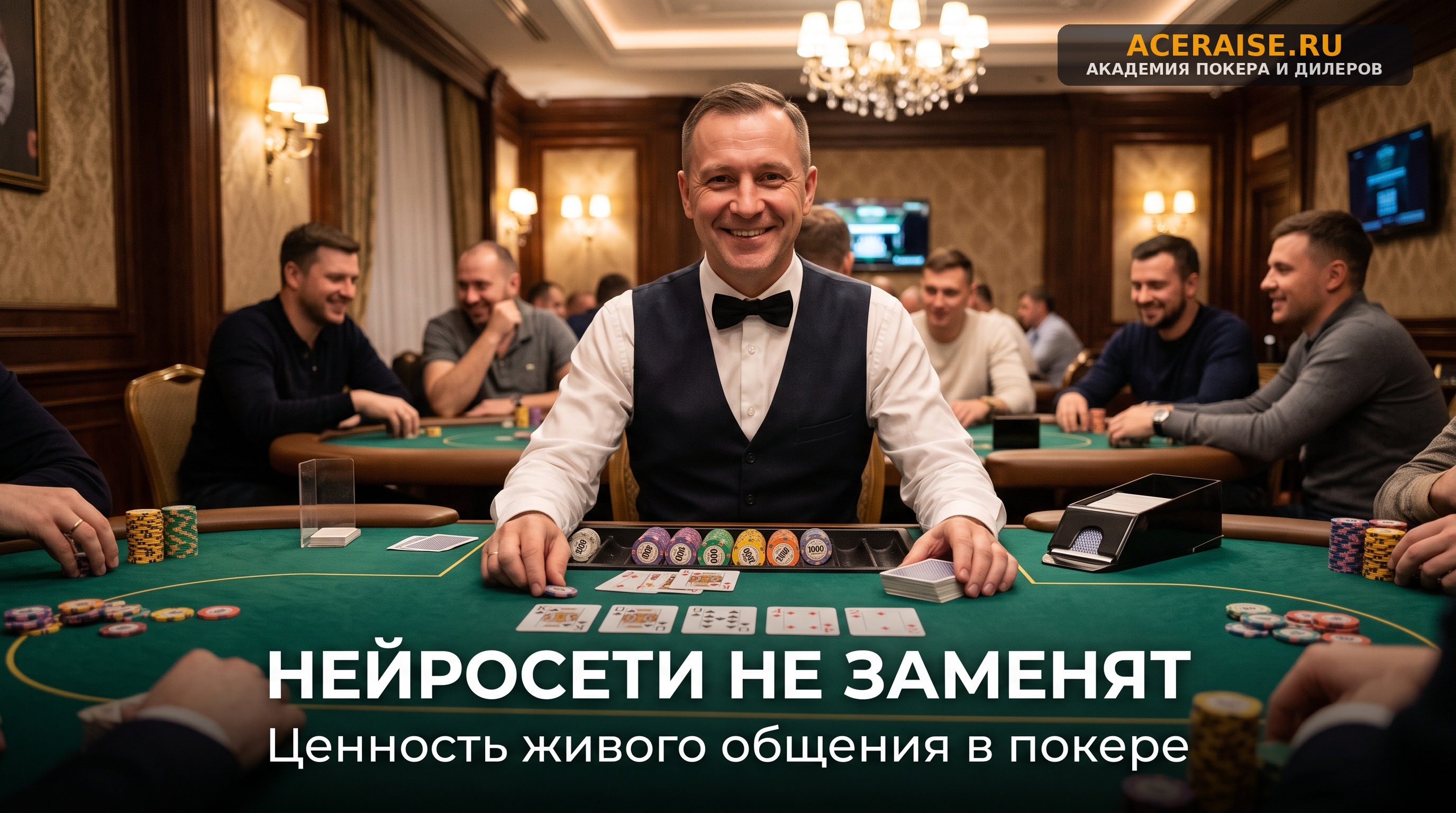 Профессия, которая прокормит всегда: почему покерные дилеры востребованы в любой кризис