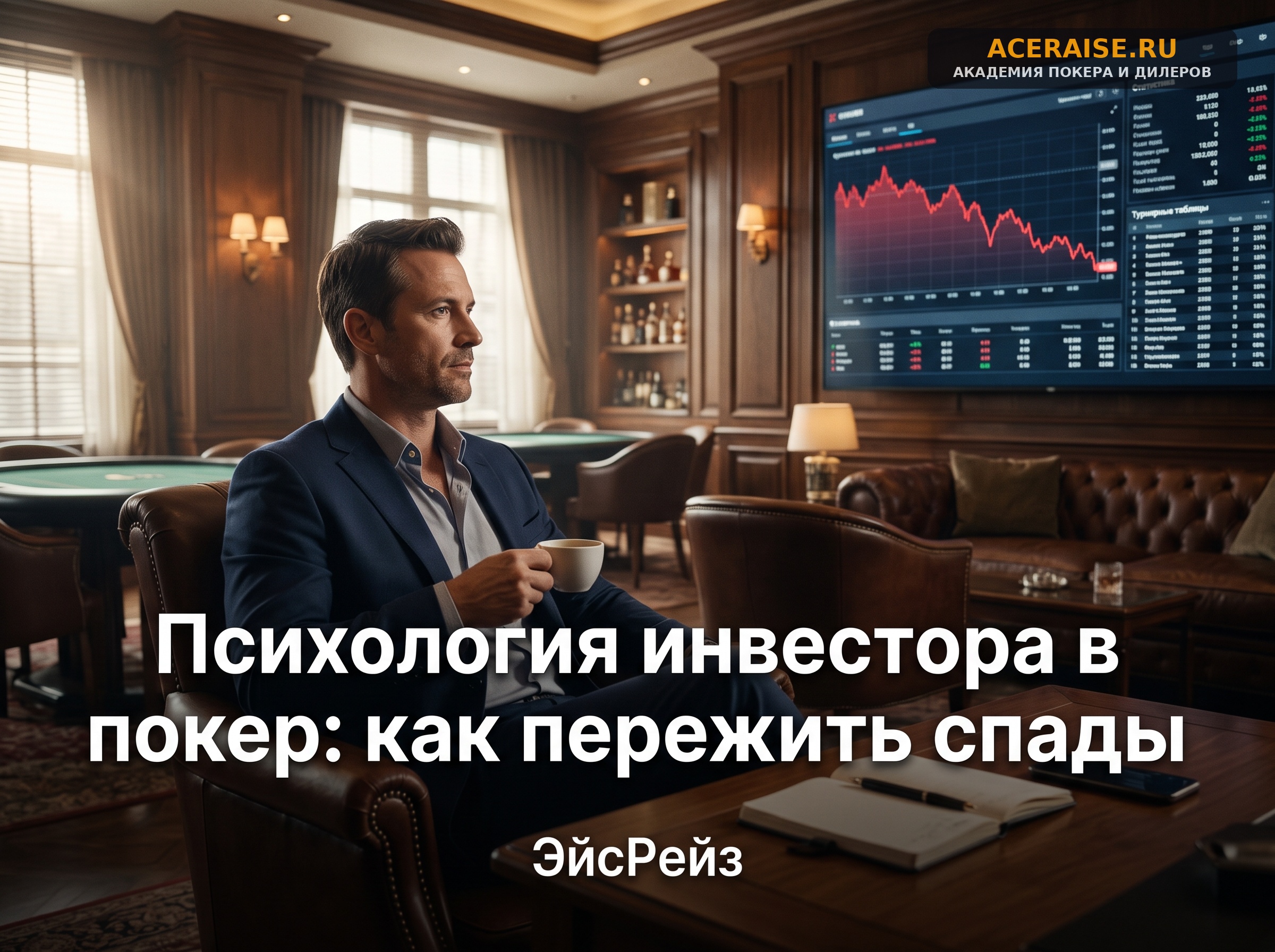 Психология инвестора в покер: как пережить стрики команды и не закрыть фонд на дне дисперсии